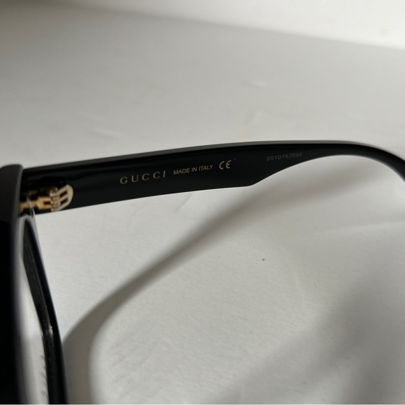 Gucci GG0963O 001 Black Square Full-Rim Square Unisex Frames NEW Unisex - Picture 10 of 10